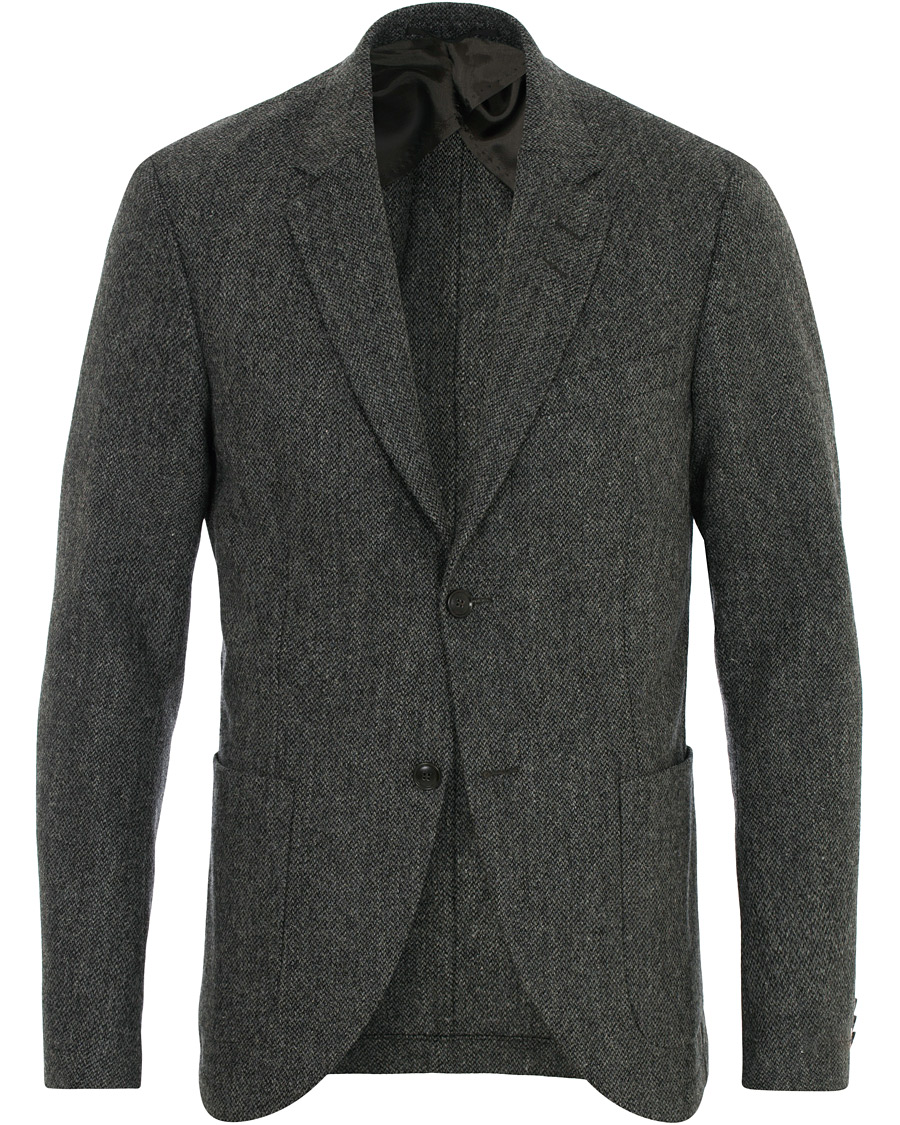 Herr | Kavajer | Tiger of Sweden | Jamot Half Lined Structured Wool Blazer Grey Melange