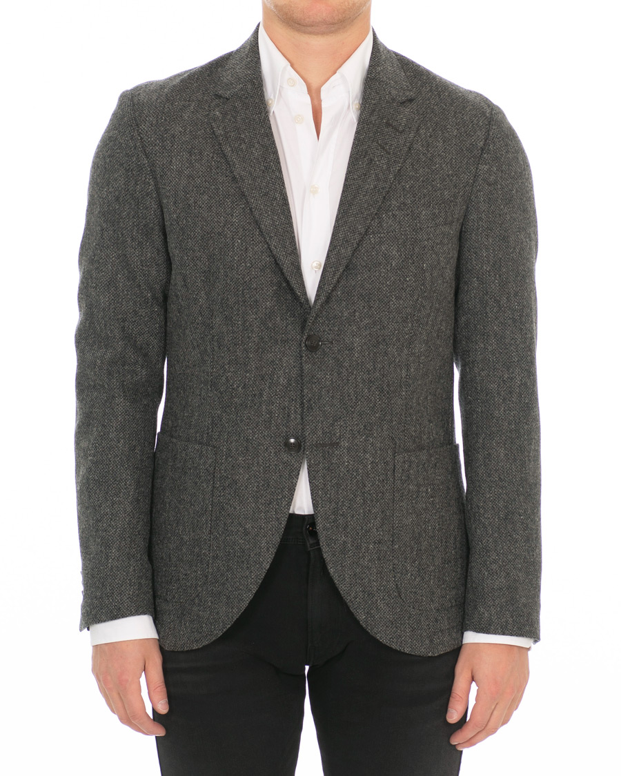 Herr | Kavajer | Tiger of Sweden | Jamot Half Lined Structured Wool Blazer Grey Melange