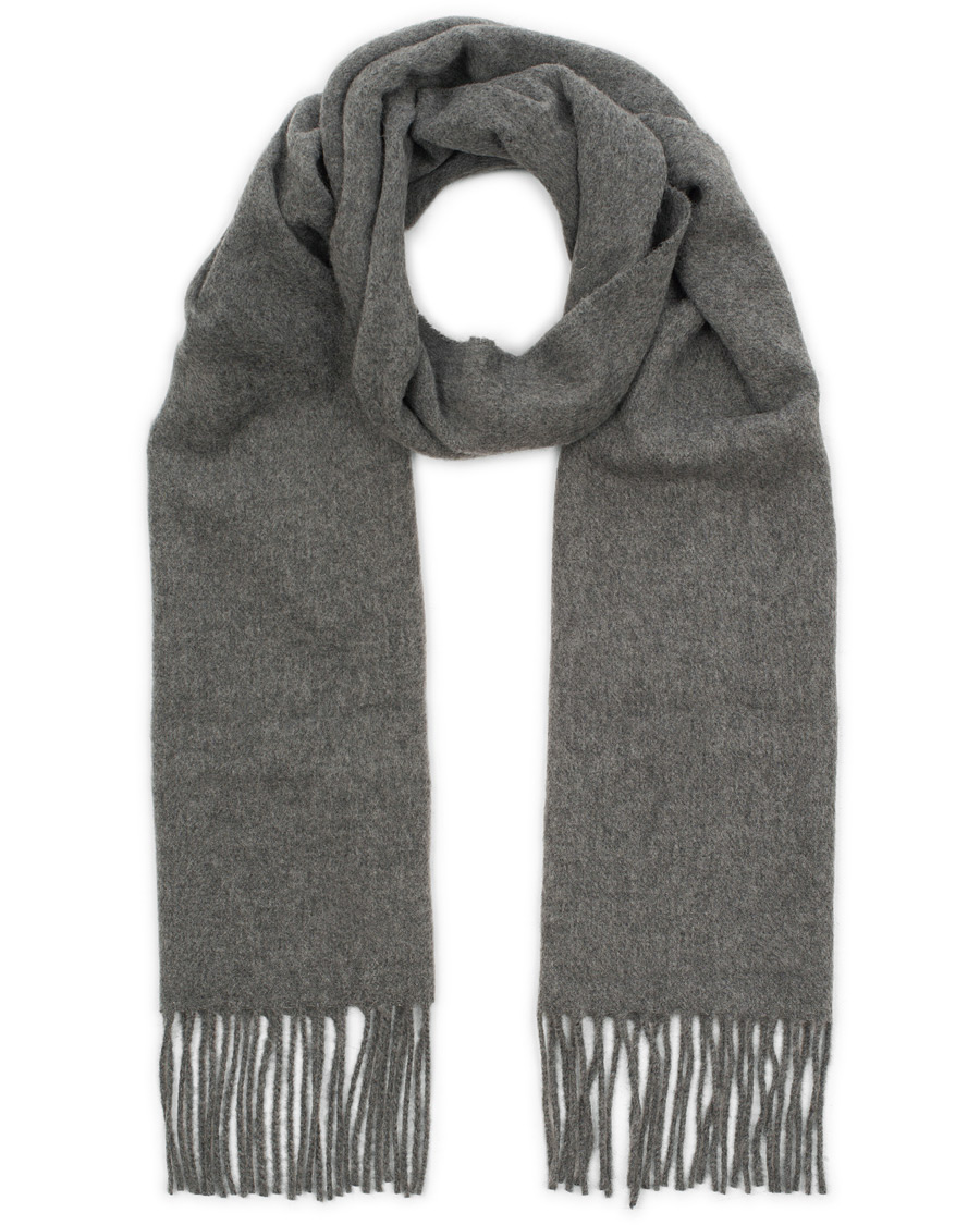 Herr | Tiger of Sweden Berg Wool/Cashmere Scarf Grey | Tiger of Sweden | Berg Wool/Cashmere Scarf Grey