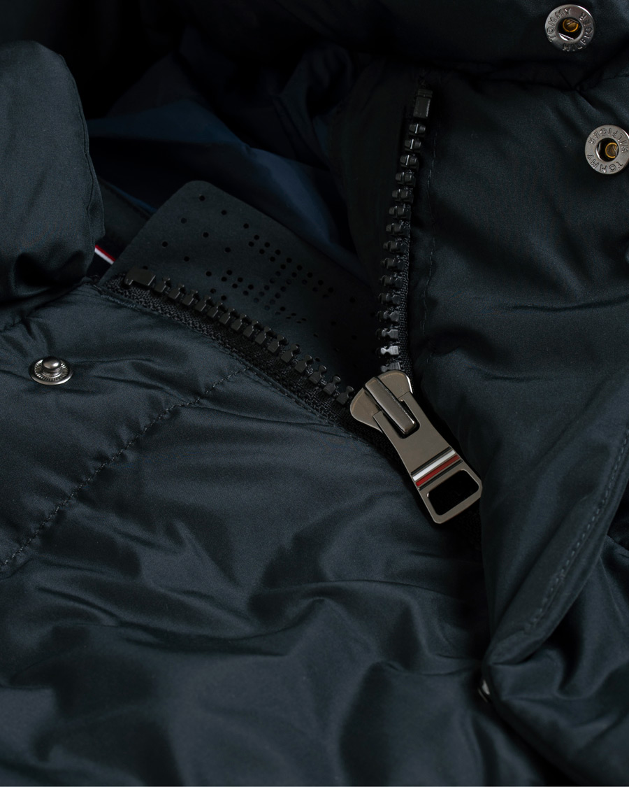 Herr | Jackor | Tommy Hilfiger | Hooded Bomber Down Jacket Jet Black