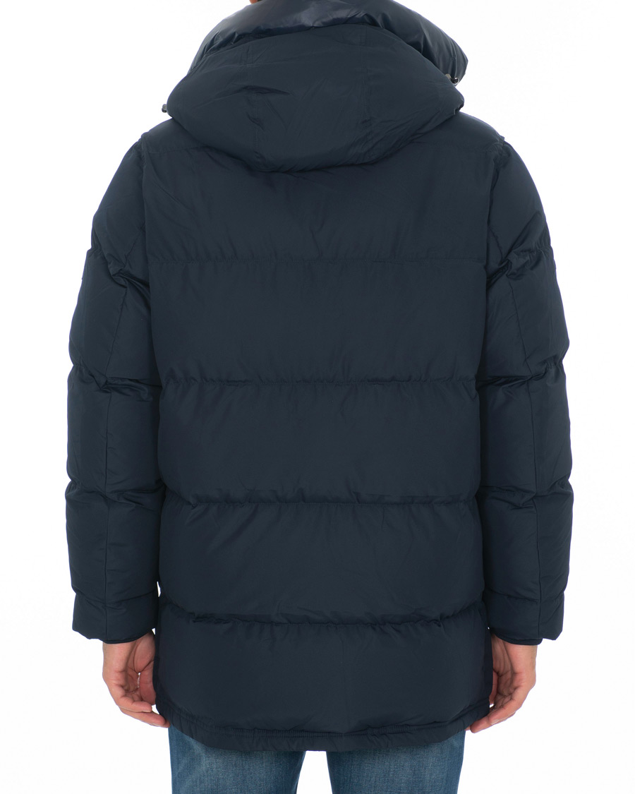 Herr | Jackor | Tommy Hilfiger | Hooded Down Parka Sky Captain