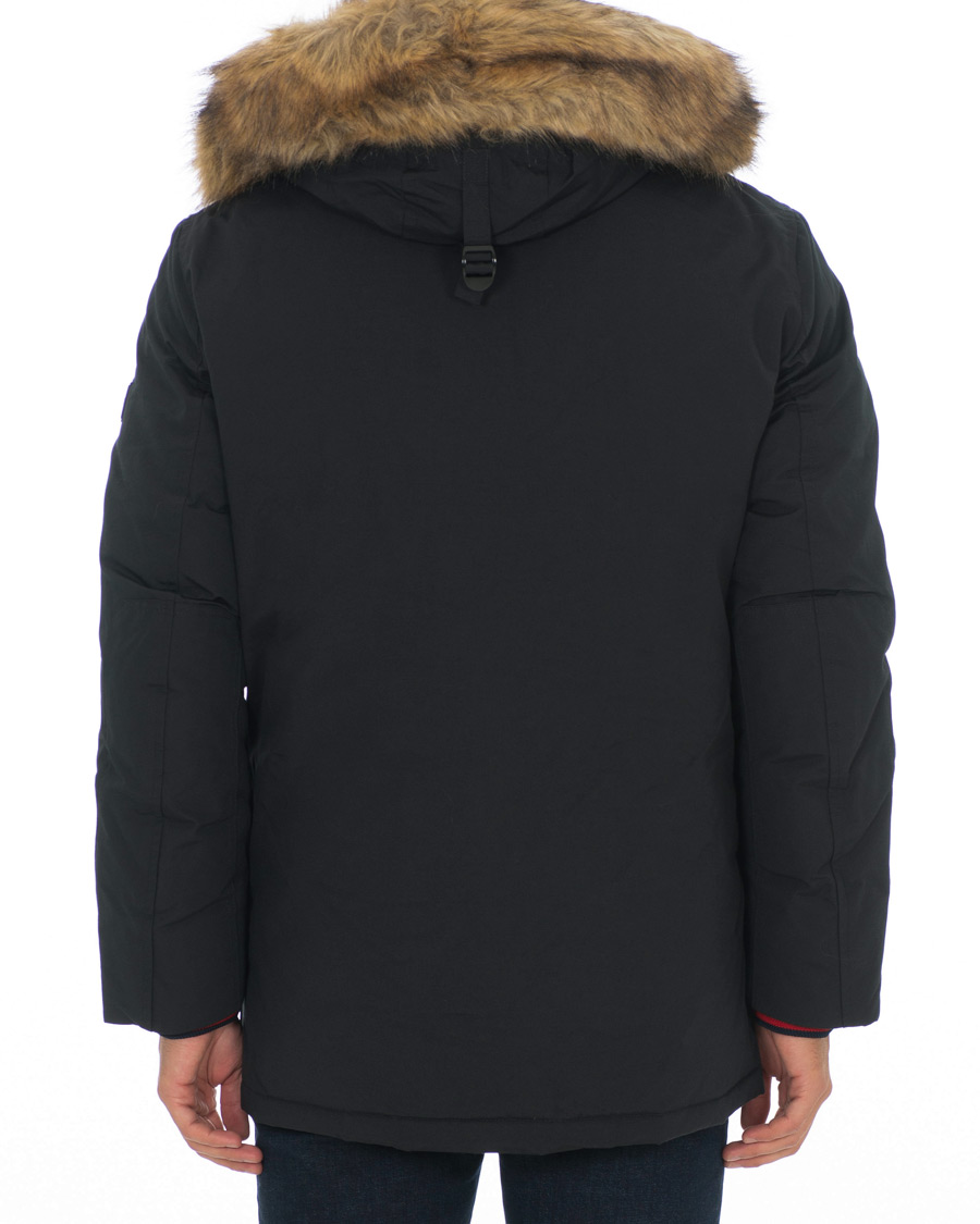 Herr | Jackor | Tommy Hilfiger | Hampton Down Fake Fur Parka Jet Black