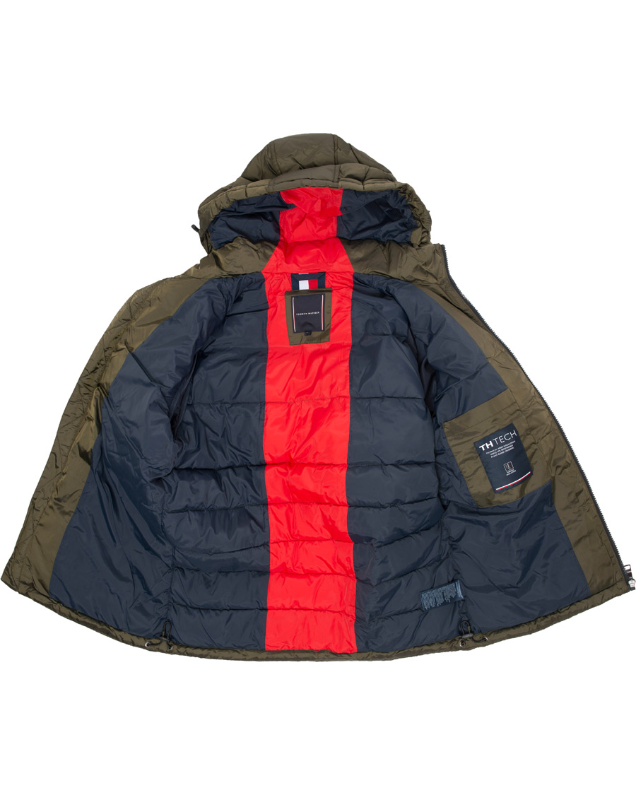Herr | Jackor | Tommy Hilfiger | Two Tone Hooded Jacket Grape Leaf