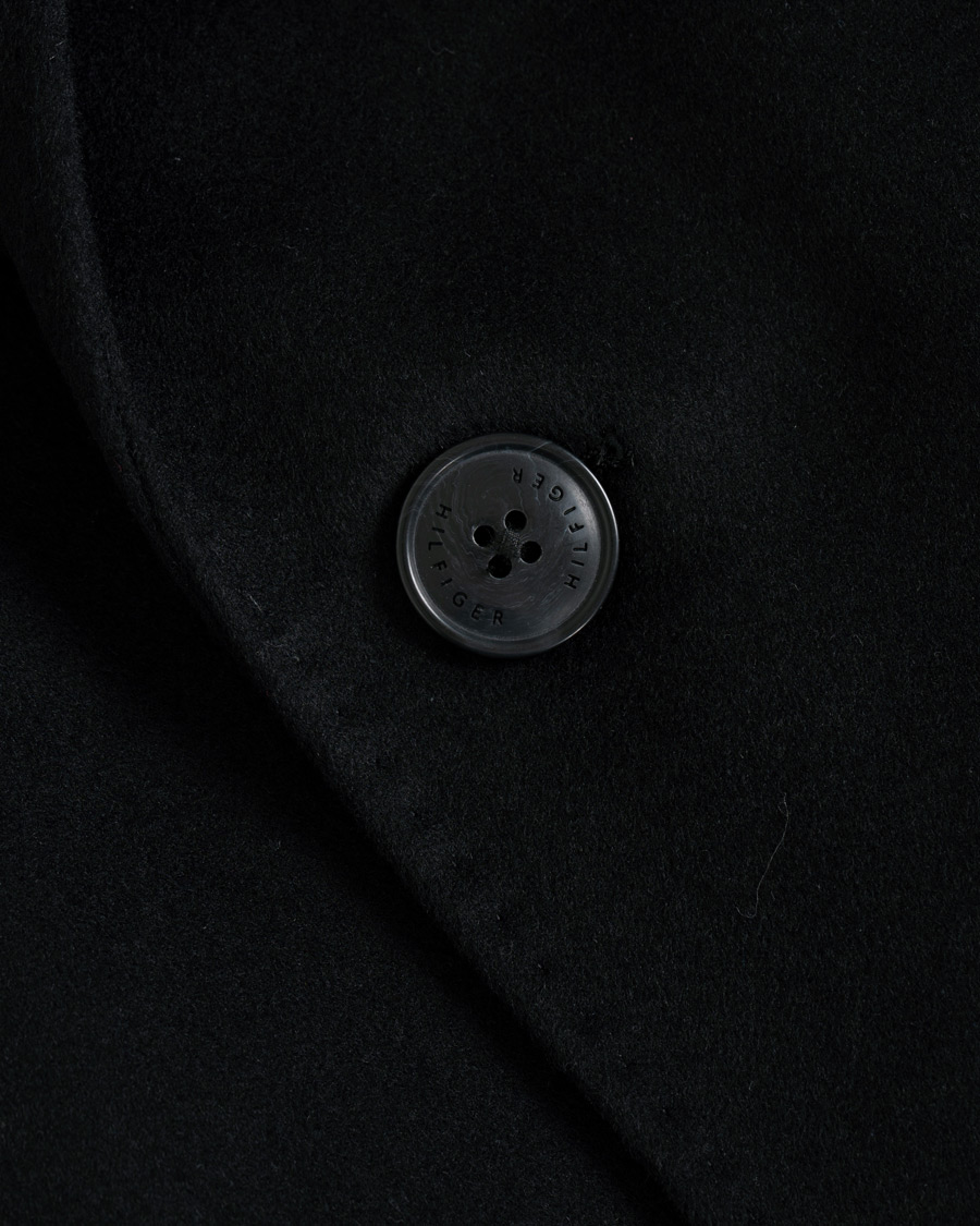 Herr | Jackor | Tommy Hilfiger | Chestfield Wool Coat Black