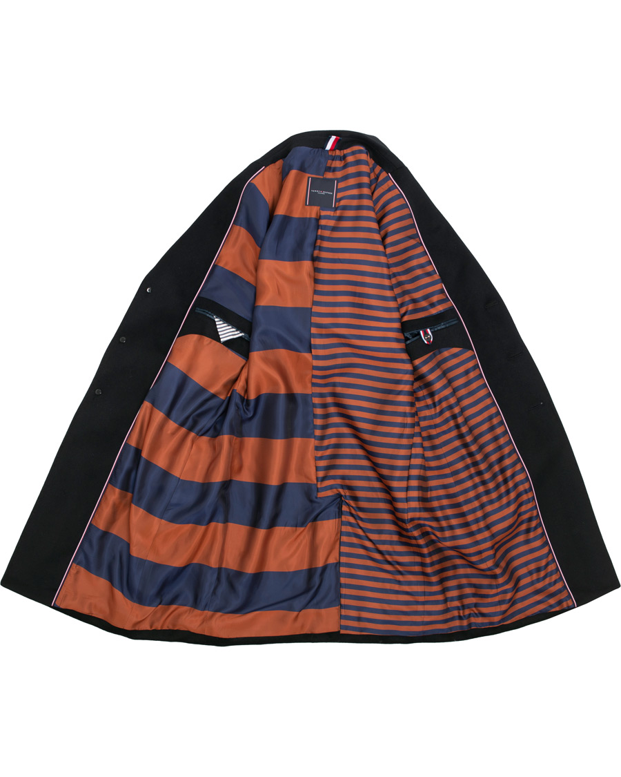 Herr | Jackor | Tommy Hilfiger | Chestfield Wool Coat Black