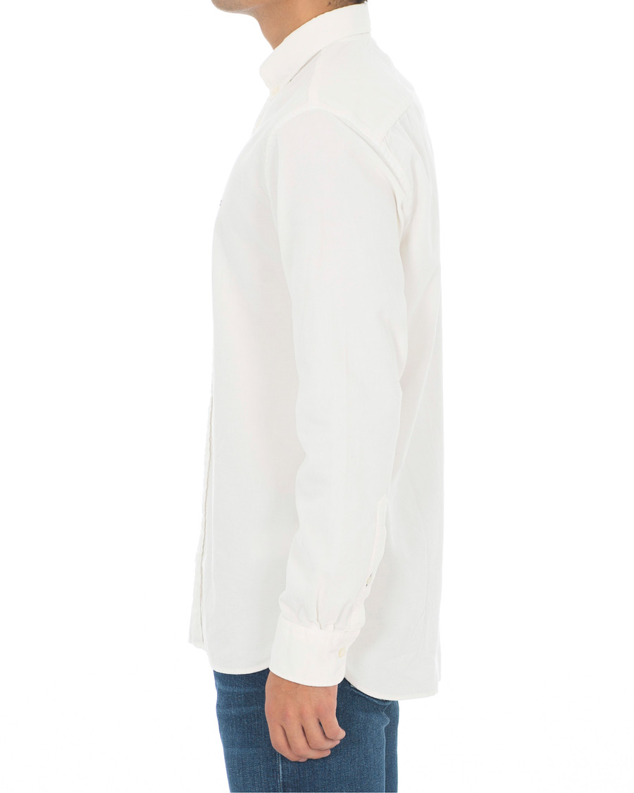 Herr | Skjortor | Tommy Hilfiger | Garment Dyed Corduroy Shirt Whisper White