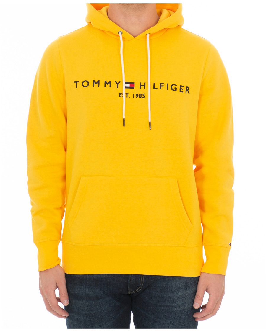 Herr | Tröjor | Tommy Hilfiger | Logo Hoodie Spectra Yellow