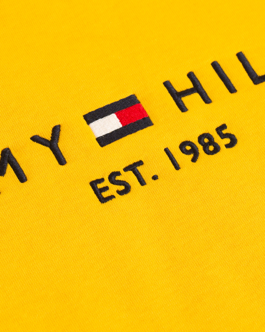 Herr | Tröjor | Tommy Hilfiger | Logo Hoodie Spectra Yellow