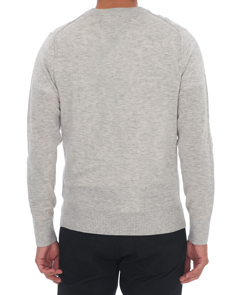 Herr | Tröjor | Tommy Hilfiger | Lambswool Crew Neck Cloud Heather