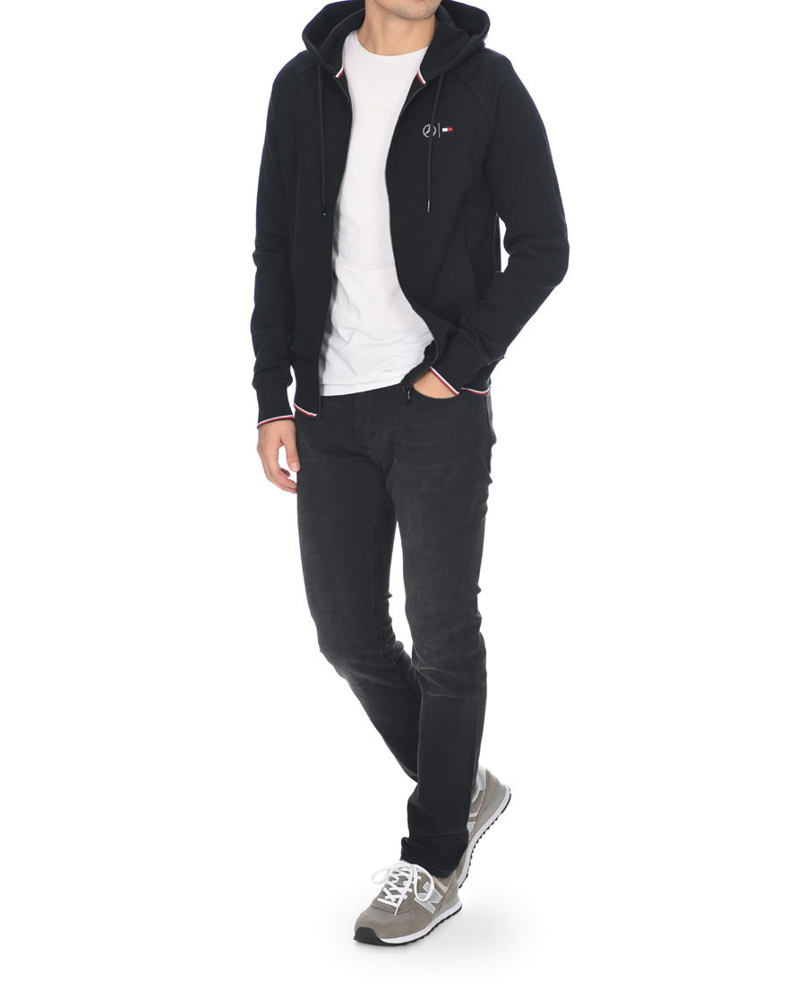 Herr | Tröjor | Tommy Hilfiger | Mercedes Benz Full Zip Jet Black