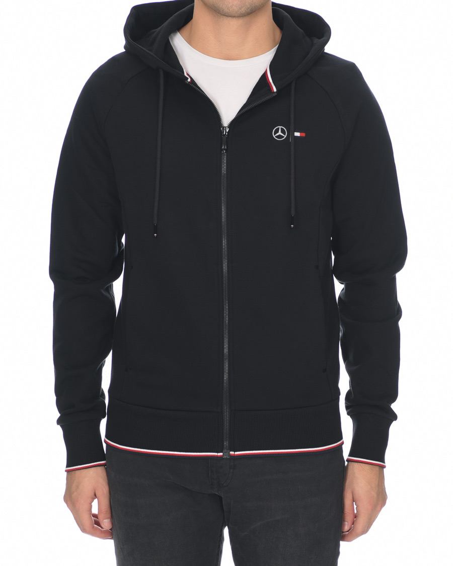 Herr | Tröjor | Tommy Hilfiger | Mercedes Benz Full Zip Jet Black