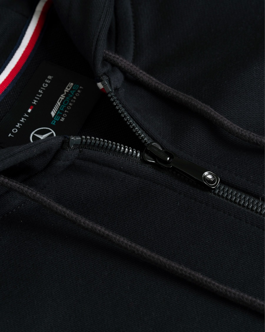 Herr | Tröjor | Tommy Hilfiger | Mercedes Benz Full Zip Jet Black