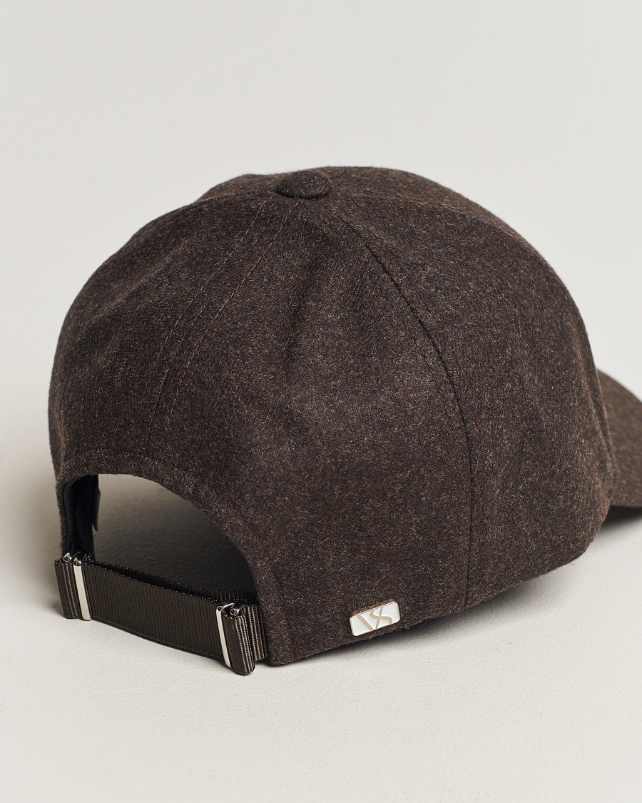 Herr | Varsity Headwear Flannel Baseball Cap Walnut Brown | Varsity Headwear | Flannel Baseball Cap Walnut Brown