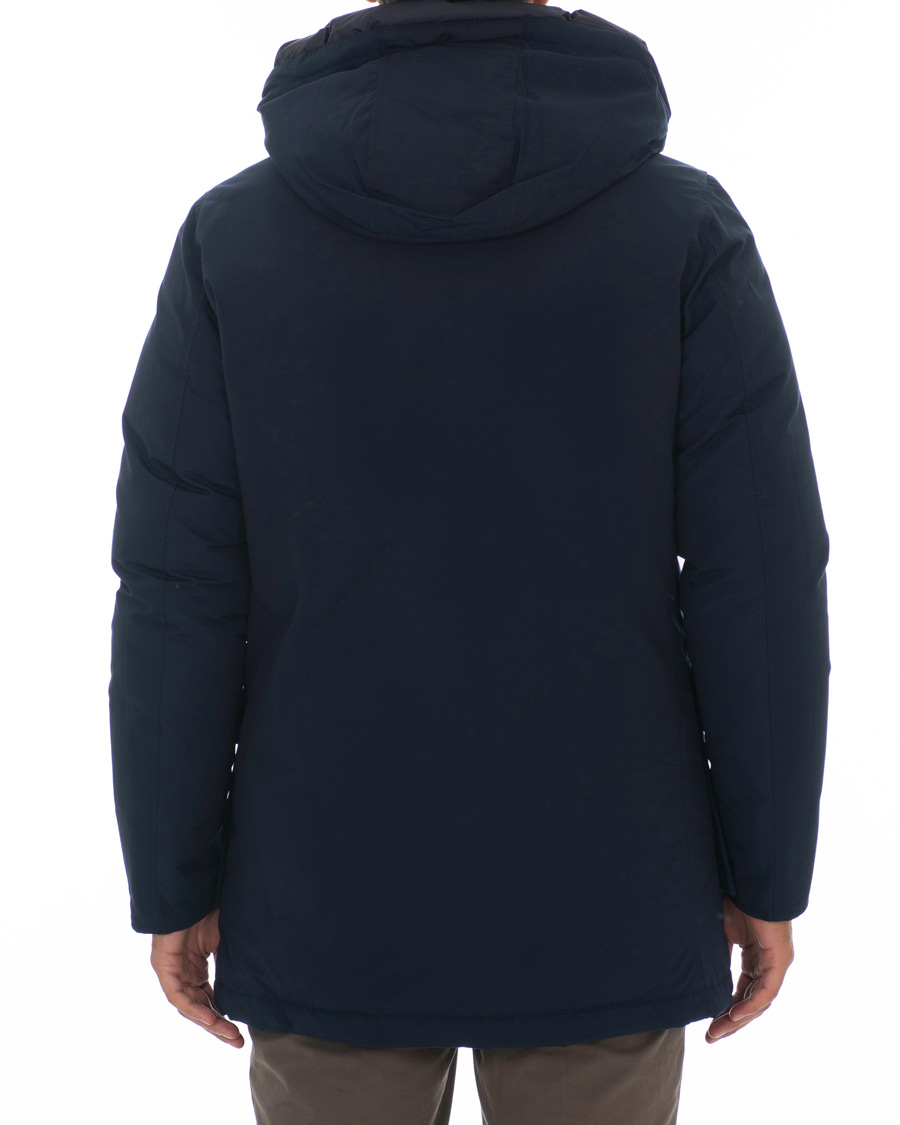 Herr | Jackor | Woolrich | Arctic Parka No Fur Melton Blue
