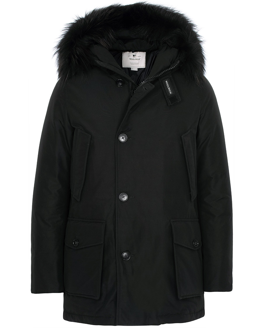 Herr | Jackor | Woolrich | Artic Parka Tonal Fur New Black