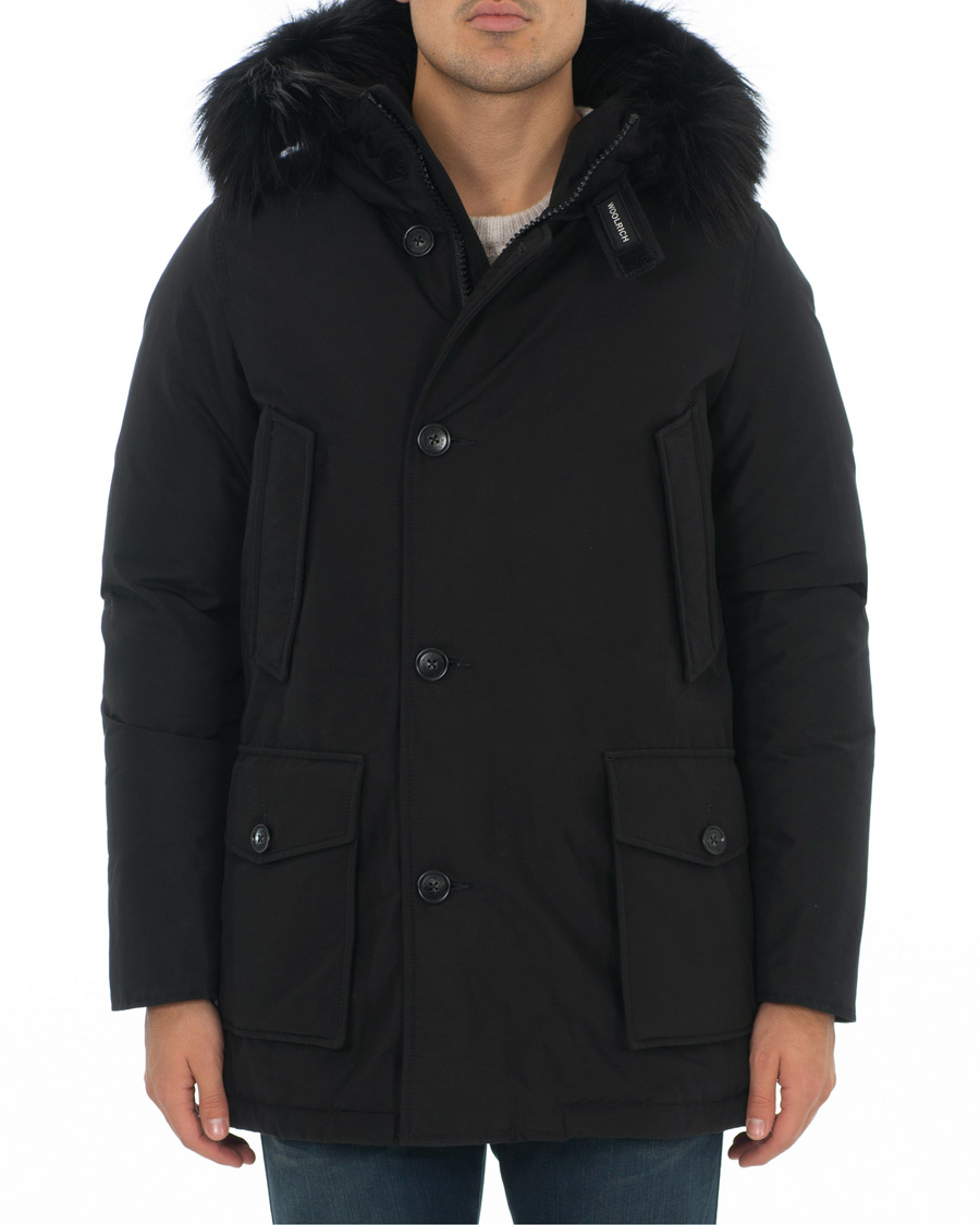 Herr | Jackor | Woolrich | Artic Parka Tonal Fur New Black
