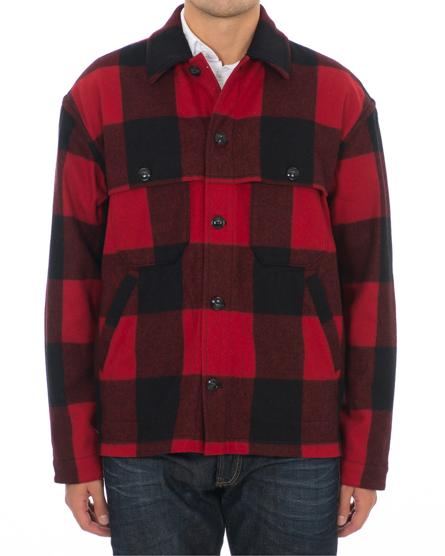 Herr | Jackor | Woolrich | Buffalo Check Jacket Red/Black
