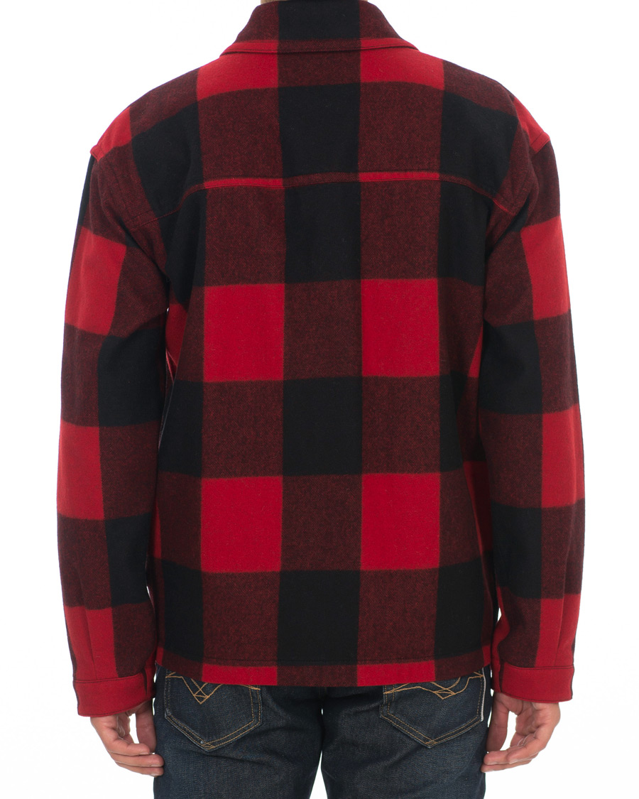 Herr | Jackor | Woolrich | Buffalo Check Jacket Red/Black