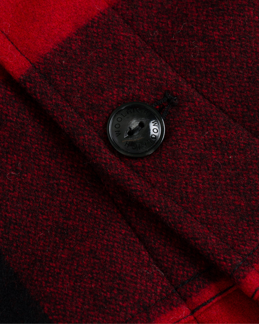 Herr | Jackor | Woolrich | Buffalo Check Jacket Red/Black