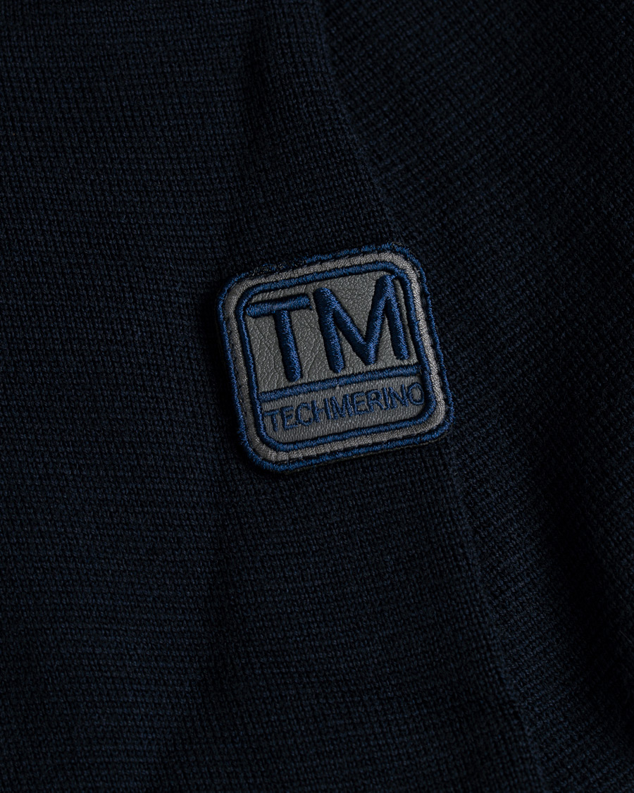 Herr | Jackor | Z Zegna | Techmerino Hybrid Hooded Jacket Navy