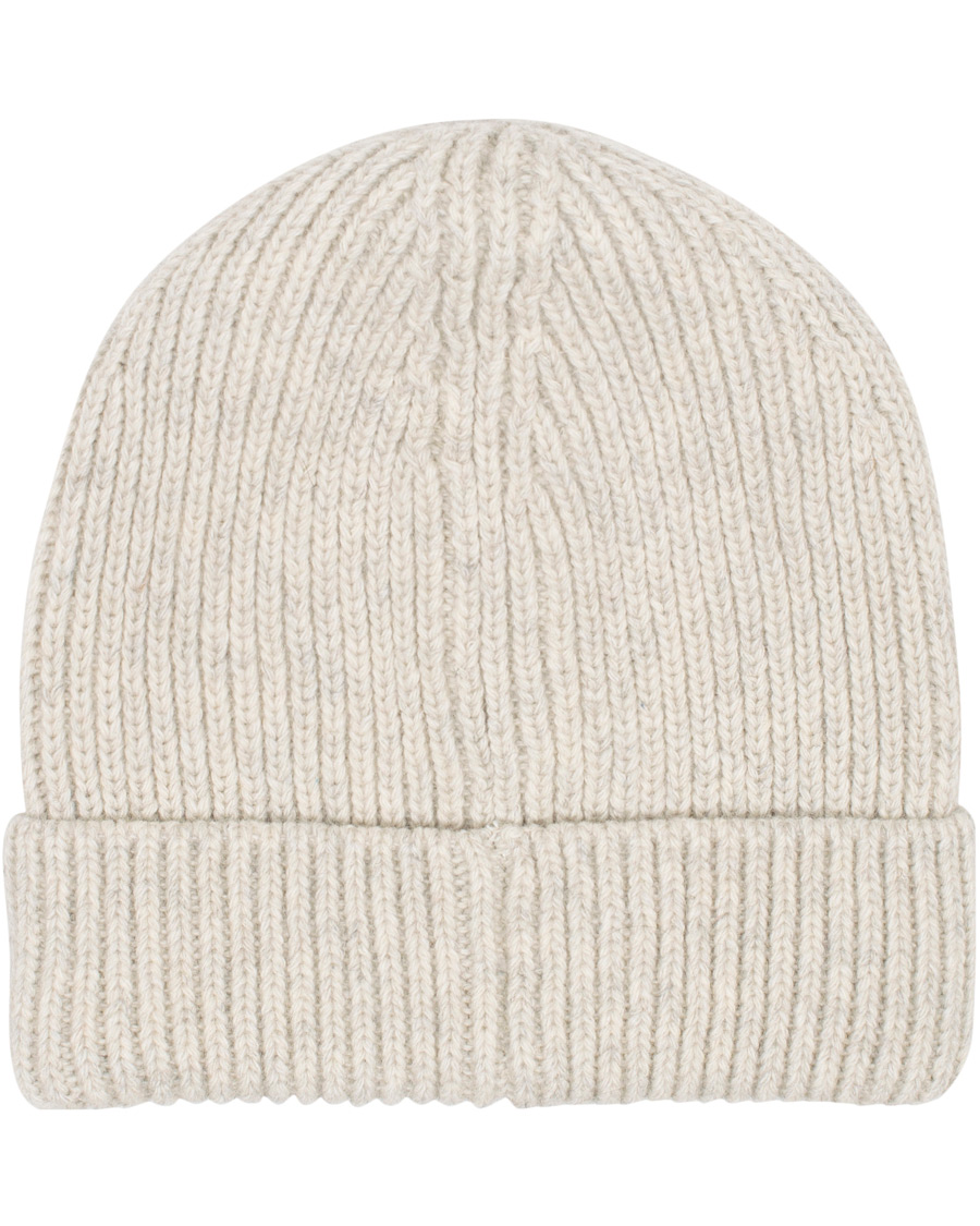 Herr | Merz b. Schwanen Recycled Wool Beanie Grey Melange | Merz b. Schwanen | Recycled Wool Beanie Grey Melange