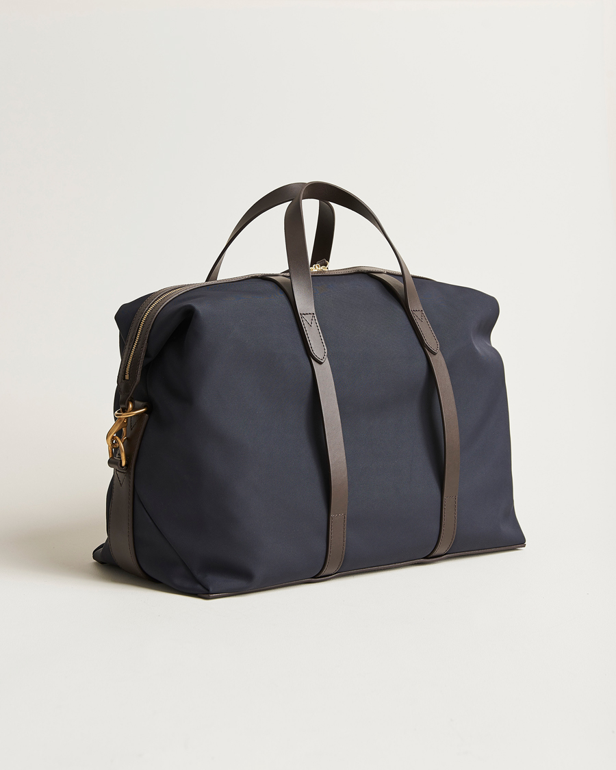Herr | Väskor | Mismo | M/S Avail 48h Nylon Weekendbag Navy/Dark Brown