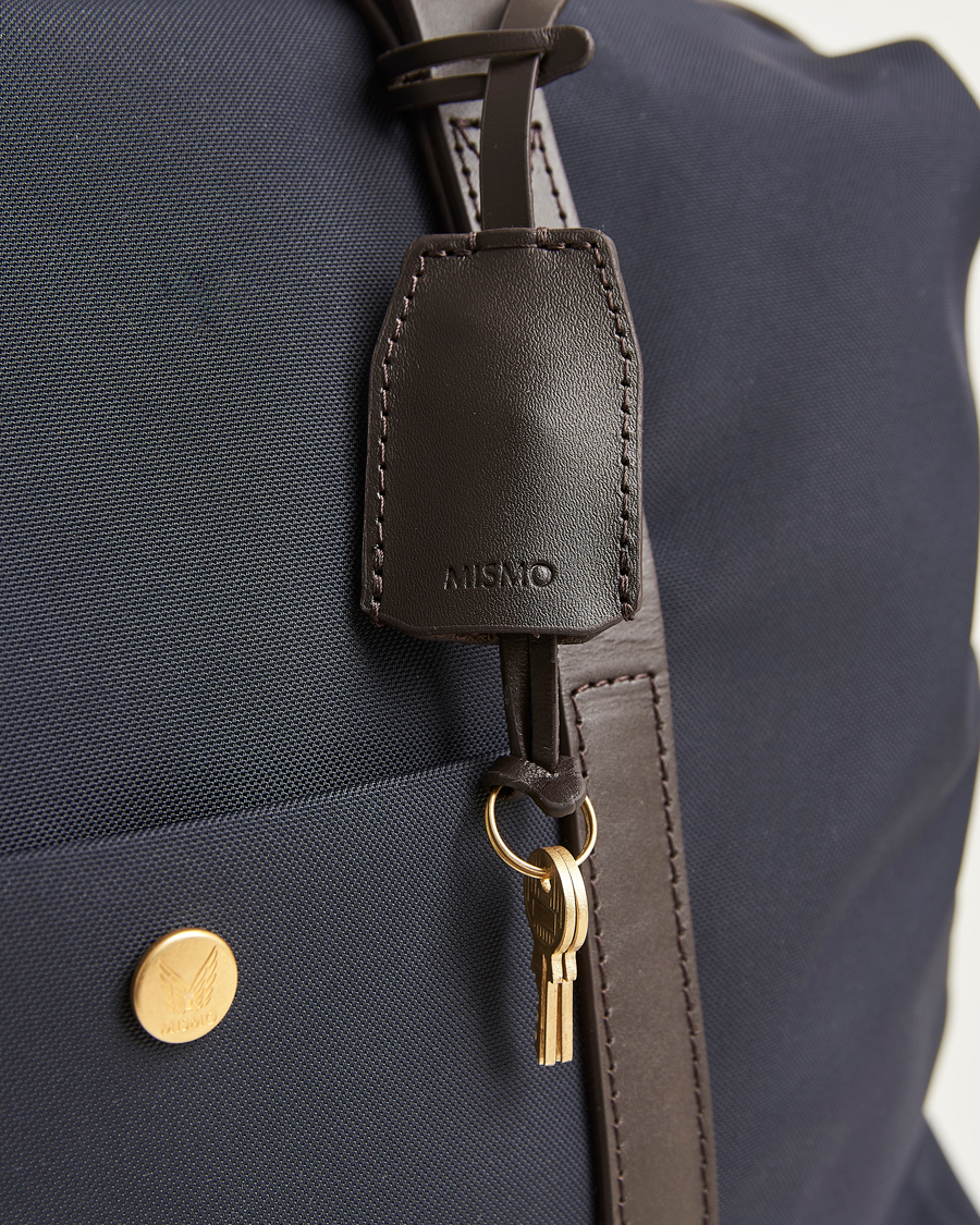 Herr | Väskor | Mismo | M/S Avail 48h Nylon Weekendbag Navy/Dark Brown
