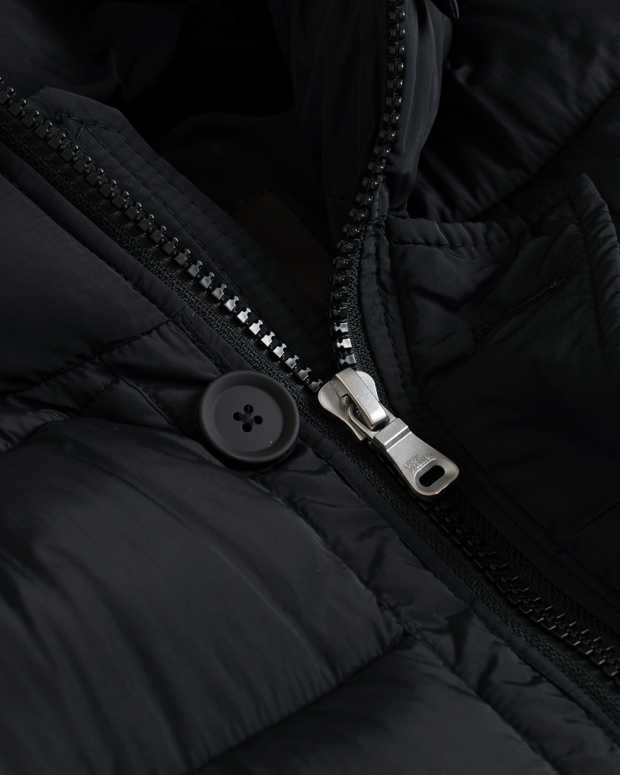 Herr | Jackor | Oscar Jacobson | Clayton Lightweight Puffer Coat Black