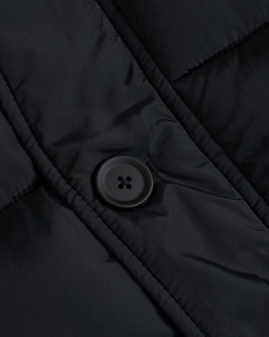 Herr | Jackor | Oscar Jacobson | Clayton Lightweight Puffer Coat Black