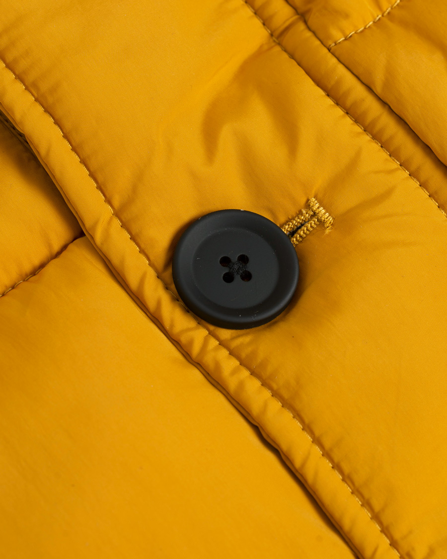 Herr | Jackor | Oscar Jacobson | Clayton Lightweight Puffer Coat Yellow