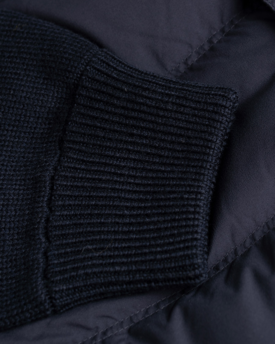 Herr | Jackor | Paul Smith | Hybrid Down Bomber Jacket Navy