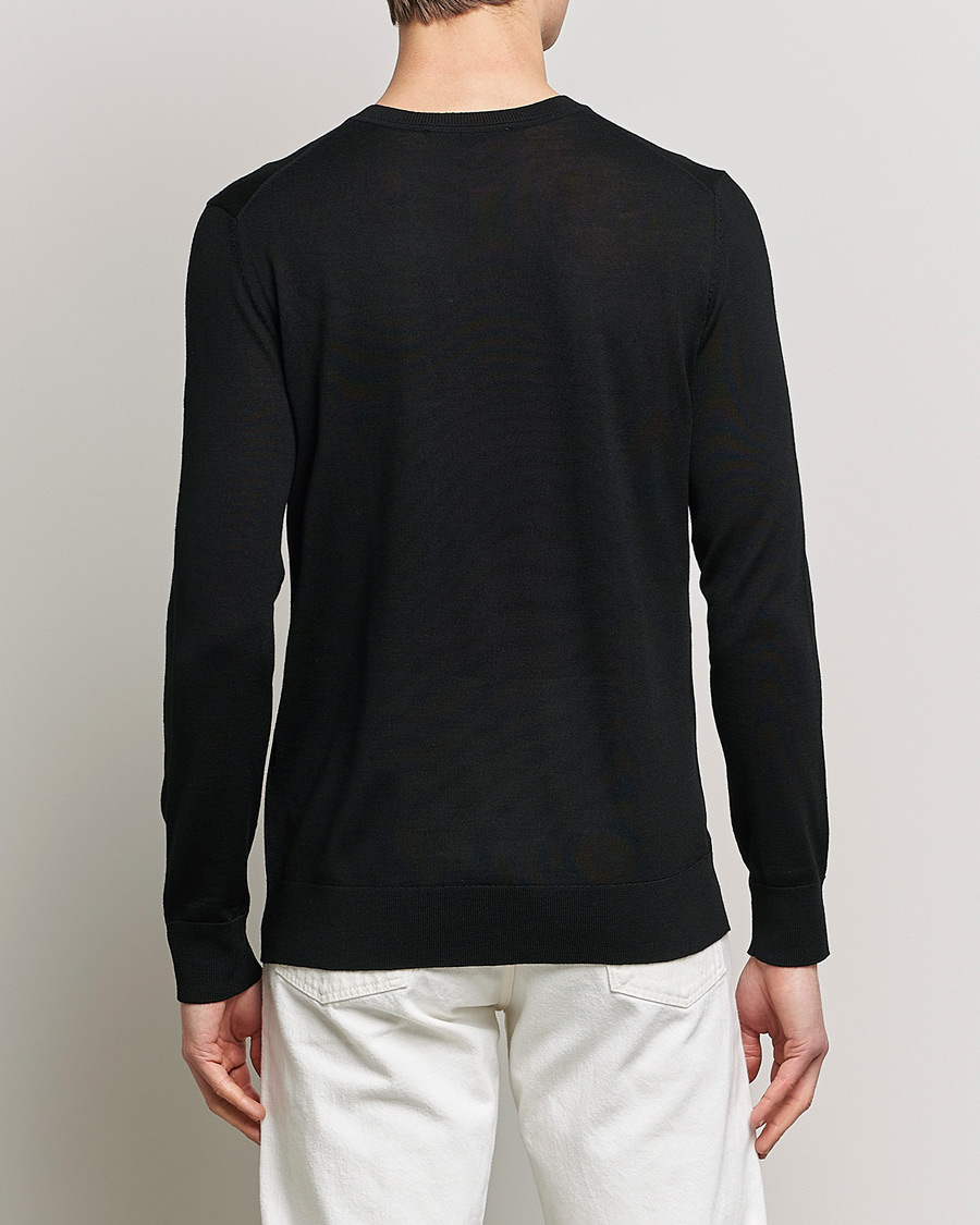 Herr | Tröjor | Samsøe Samsøe | Flemming Superfine Merino Wool Crew Neck Black