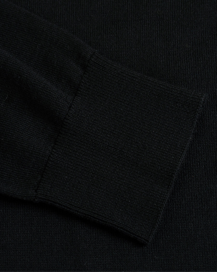 Herr | Tröjor | Samsøe Samsøe | Samsøe & Samsøe Flemming Superfine Merino Wool Roll Neck Black