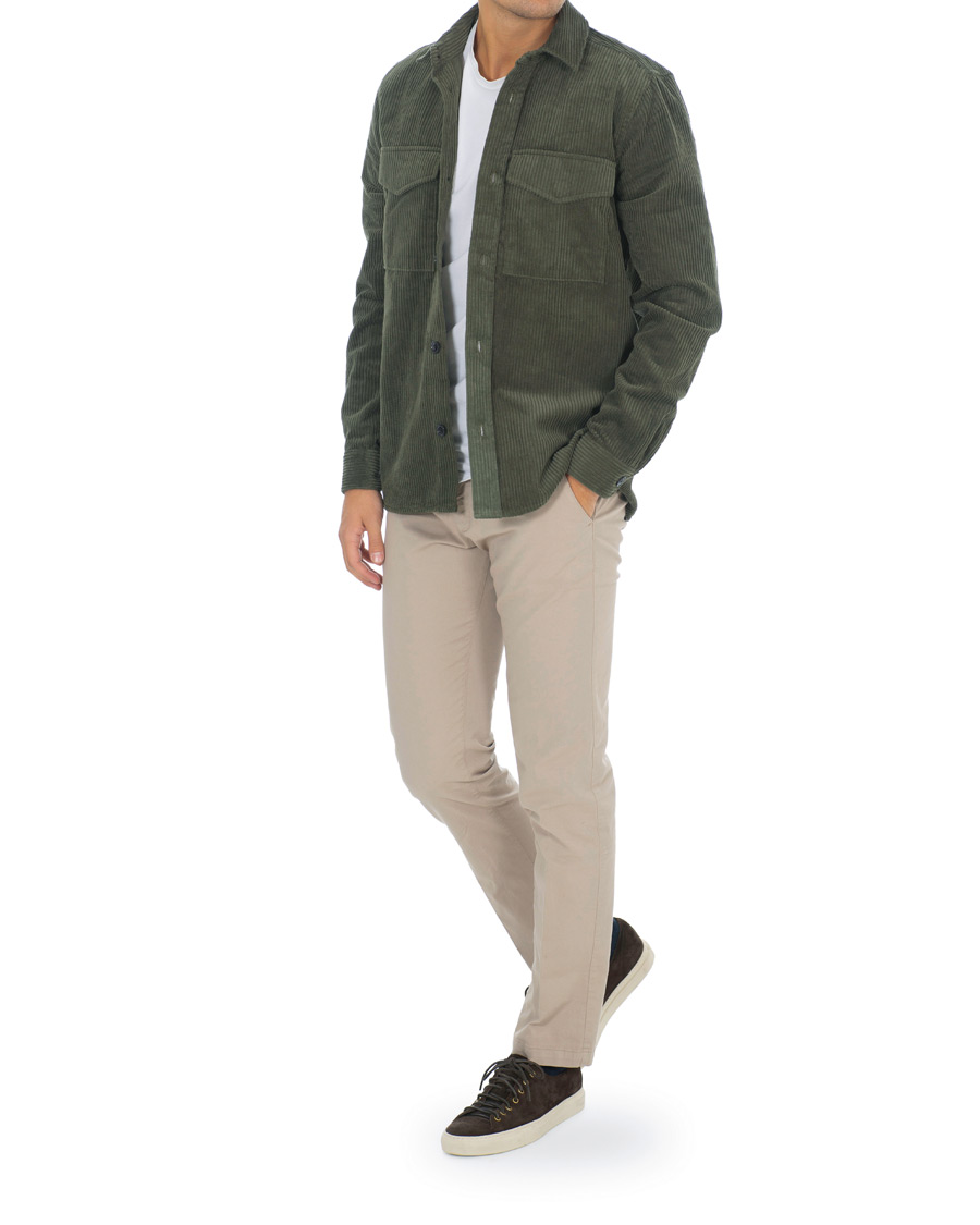 Herr | Skjortor | Samsøe Samsøe | Samsøe & Samsøe Waltones Corduroy Overshirt Deep Depths
