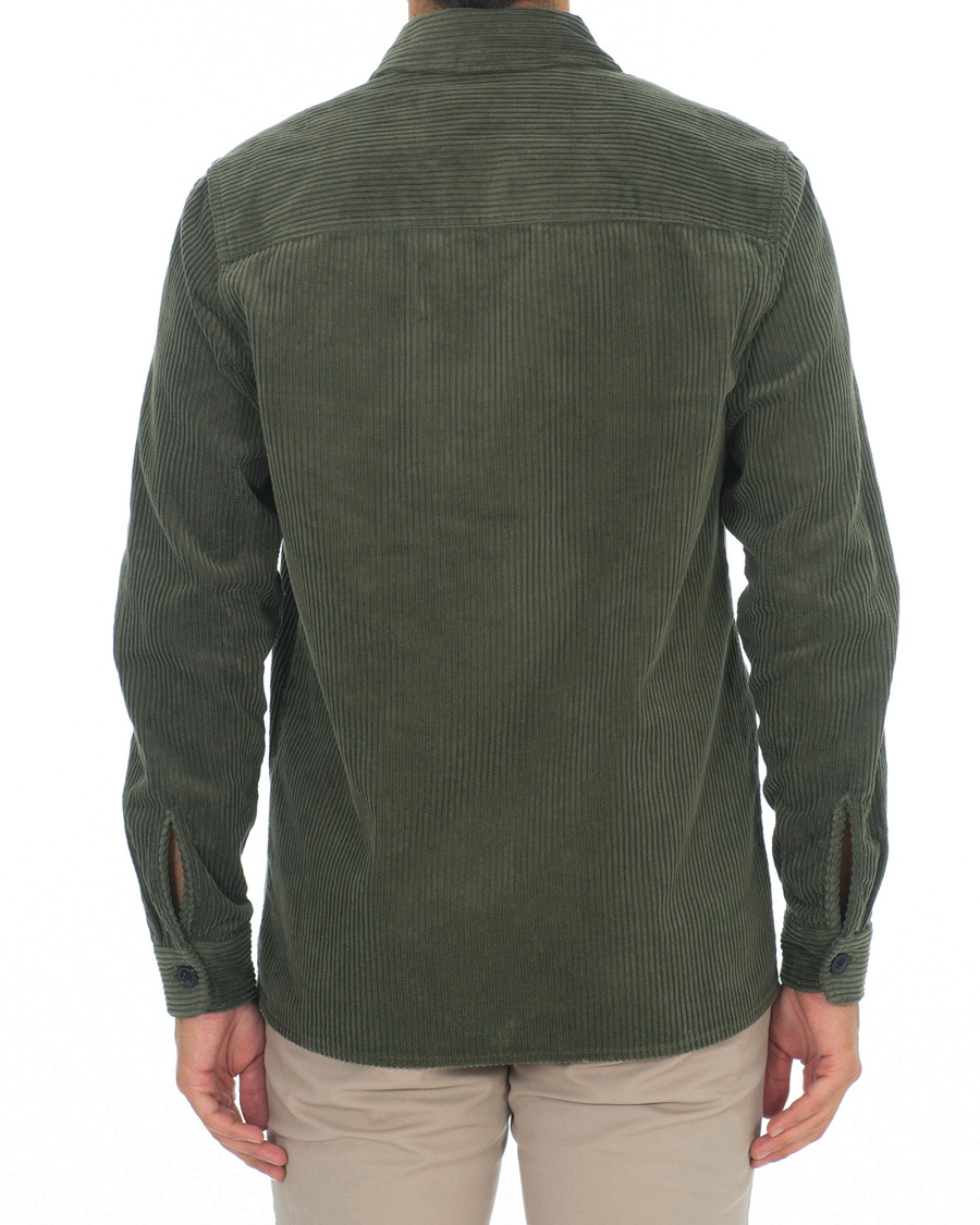 Herr | Skjortor | Samsøe Samsøe | Samsøe & Samsøe Waltones Corduroy Overshirt Deep Depths