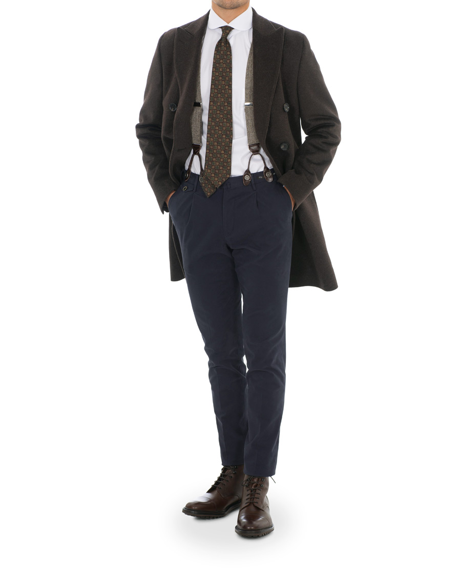 Herr | Skjortor | Stenströms | Slimline Club Collar Shirt White