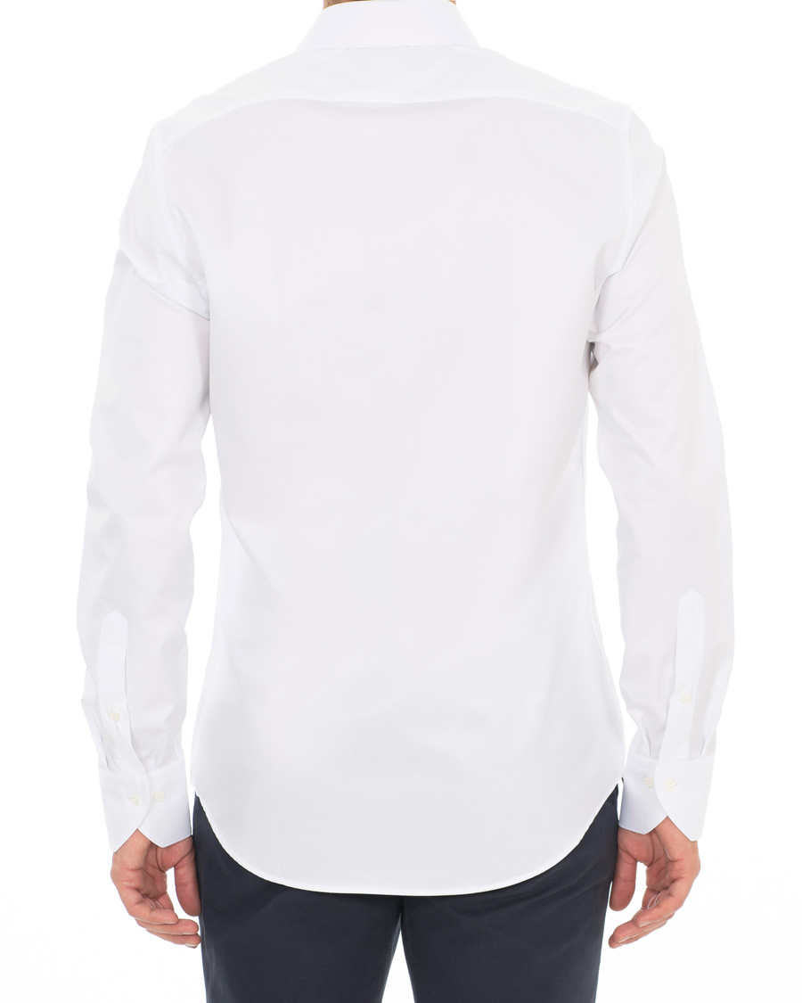 Herr | Skjortor | Stenströms | Slimline Club Collar Shirt White