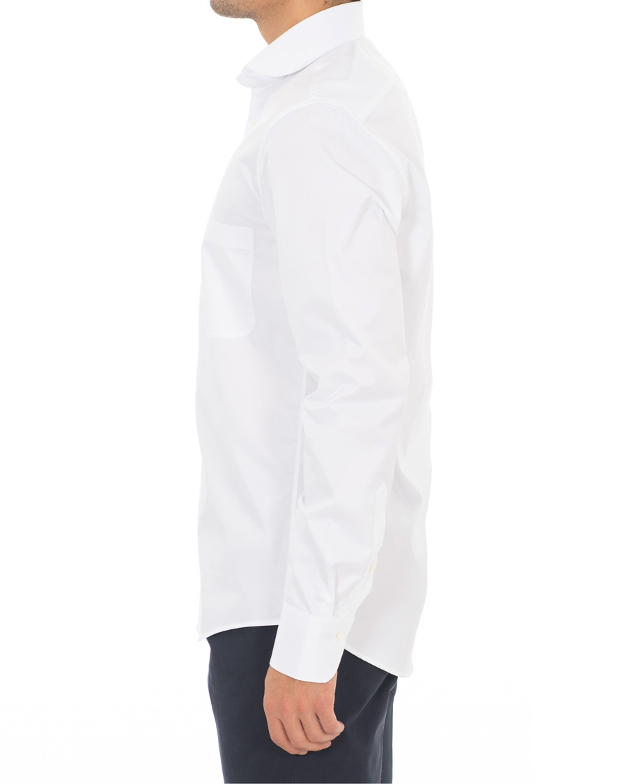 Herr | Skjortor | Stenströms | Slimline Club Collar Shirt White