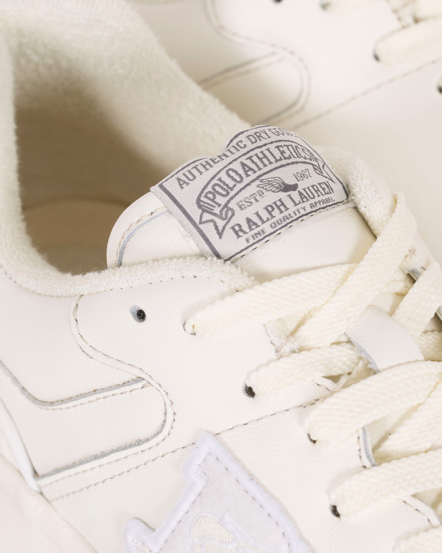 Herr | Polo Ralph Lauren Trackstr P-Wing Sneaker White | Polo Ralph Lauren | Trackstr P-Wing Sneaker White