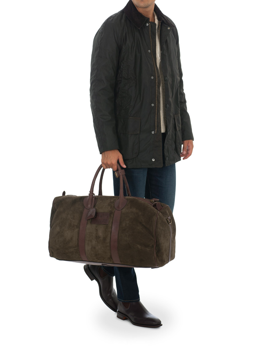 Herr | Väskor | Polo Ralph Lauren | Weekendbag Olive Suede