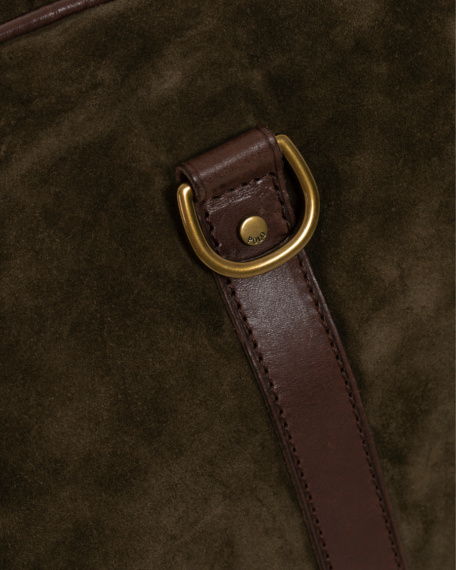 Herr | Väskor | Polo Ralph Lauren | Weekendbag Olive Suede