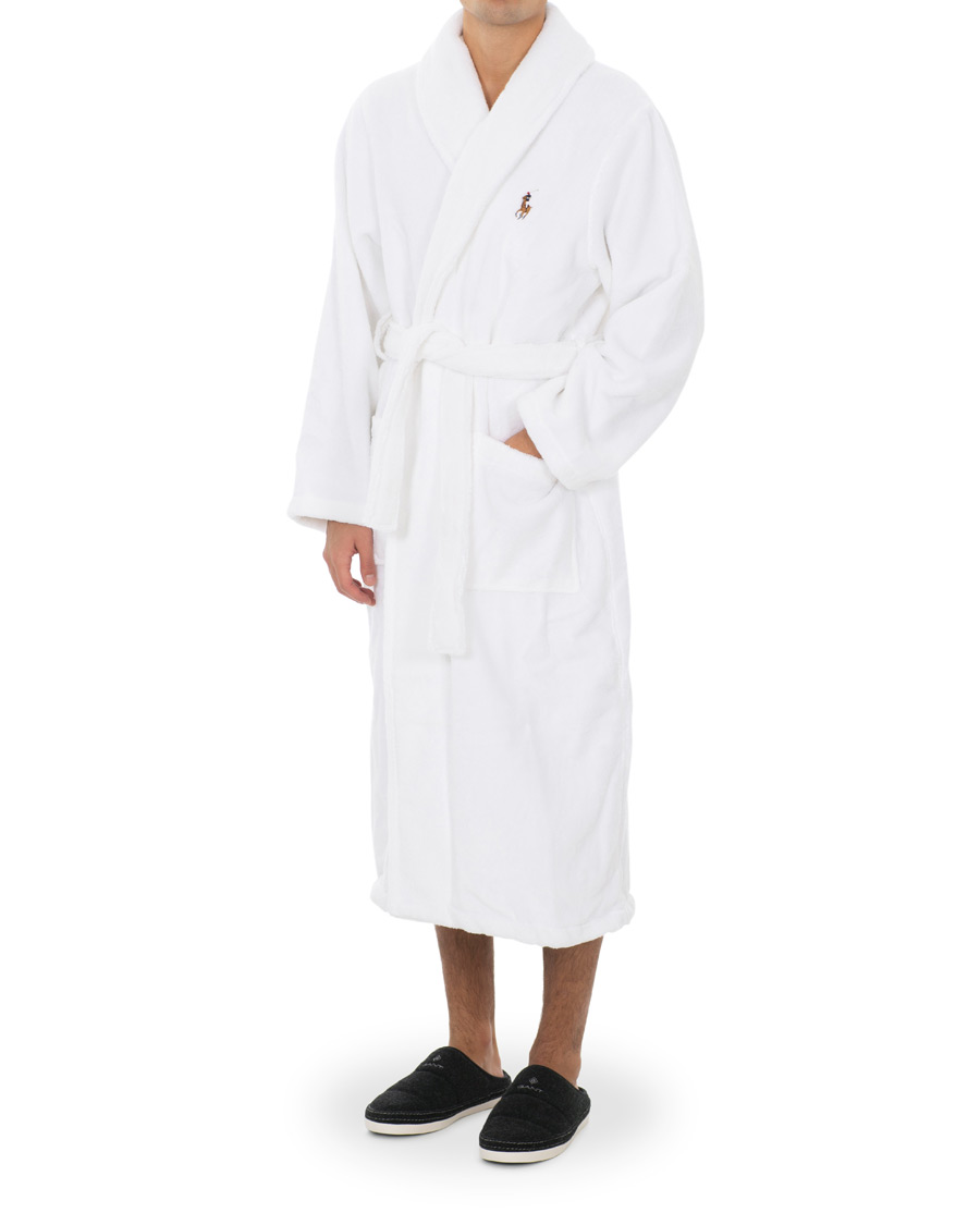 Herr | Pyjamas & Morgonrockar | Polo Ralph Lauren | Terry Robe White