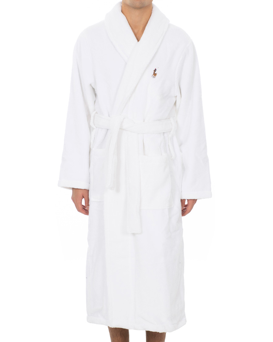 Herr | Pyjamas & Morgonrockar | Polo Ralph Lauren | Terry Robe White
