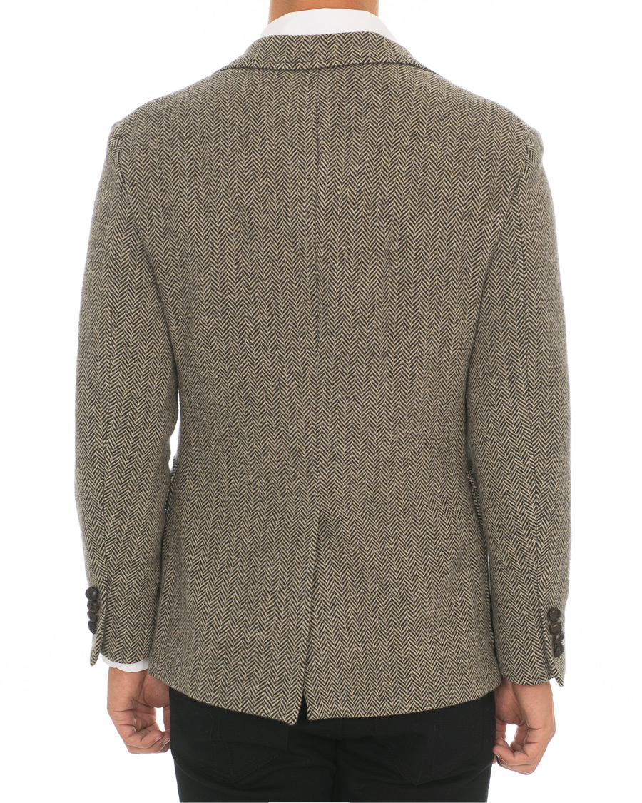Herr | Kavajer | Polo Ralph Lauren | Harvard Herringbone Blazer Black/White