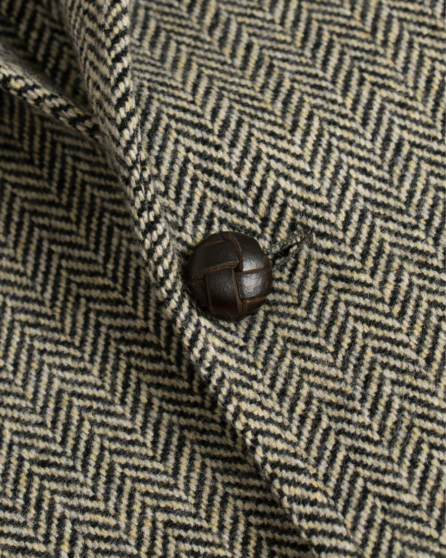 Herr | Kavajer | Polo Ralph Lauren | Harvard Herringbone Blazer Black/White