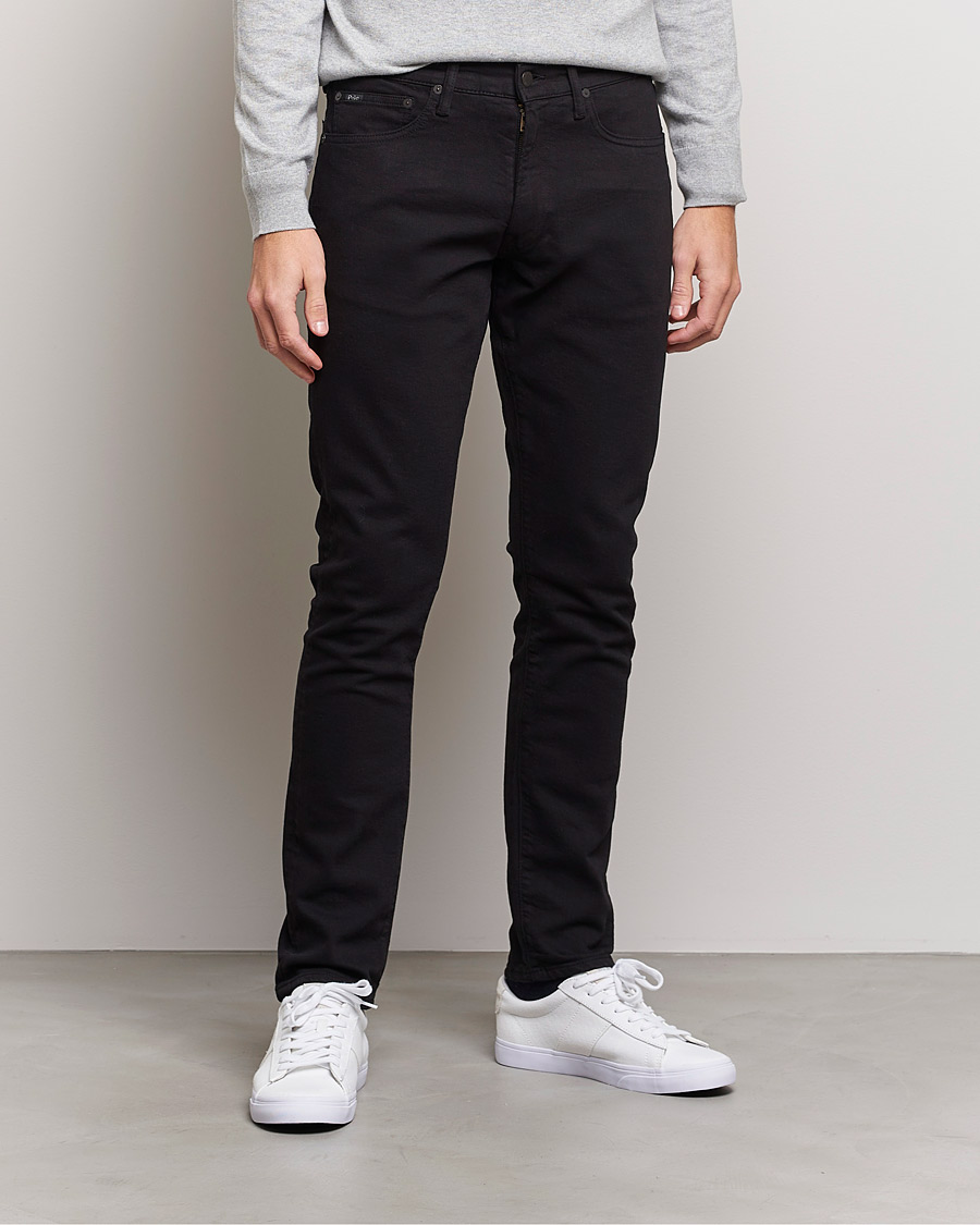 Herr | Tapered fit | Polo Ralph Lauren | Sullivan Slim Fit Hudson Stretch Jeans Black