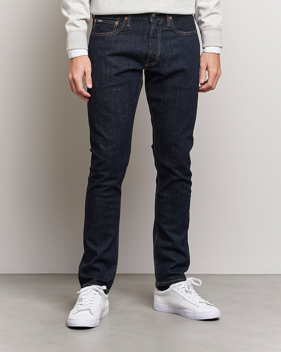 Herr | Jeans | Polo Ralph Lauren | Sullivan Slim Fit Rins Stretch Jeans Dark Blue