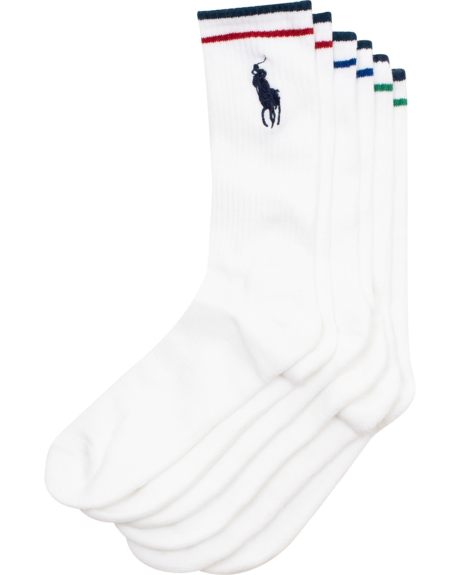 Herr | Underkläder | Polo Ralph Lauren | 3-Pack Sport Socks White