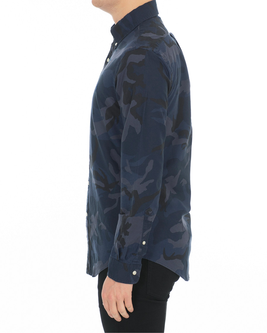 Herr | Skjortor | Polo Ralph Lauren | Slim Fit Camo Shirt Blue