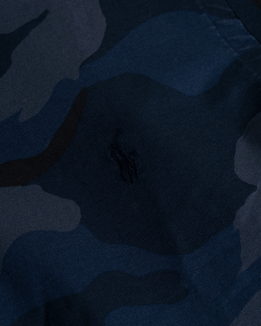 Herr | Skjortor | Polo Ralph Lauren | Slim Fit Camo Shirt Blue